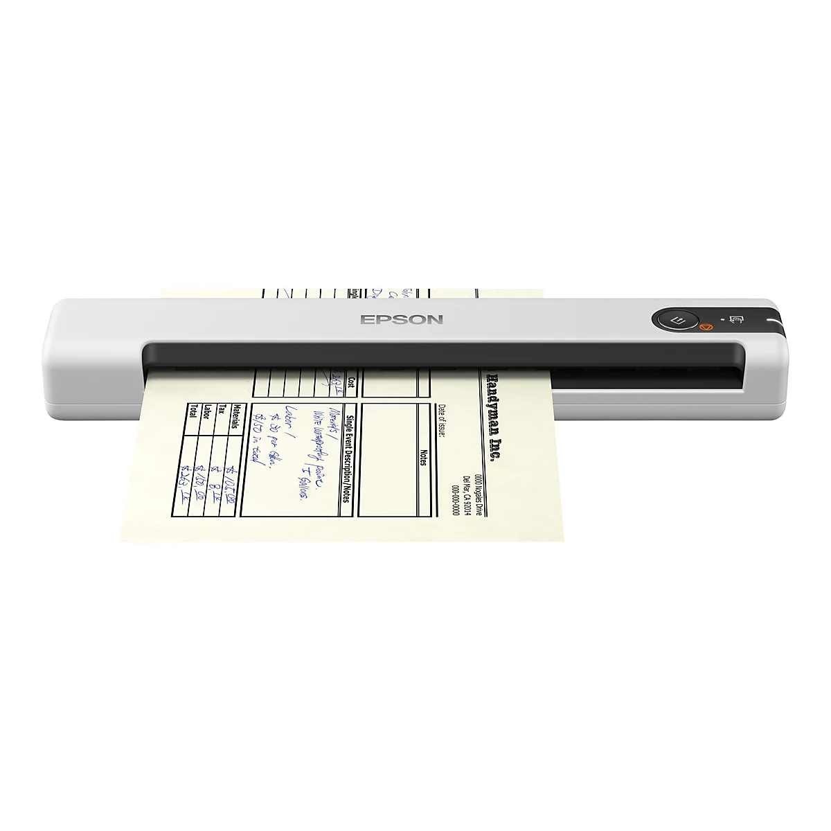 Epson WorkForce DS-70 - Einzelblatt-Scanner - tragbar - USB 2.0