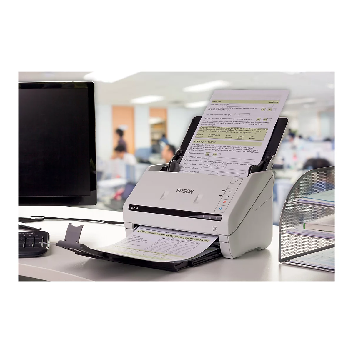 Epson WorkForce DS-770II - Dokumentenscanner - Desktop-Gerät - USB 3.0