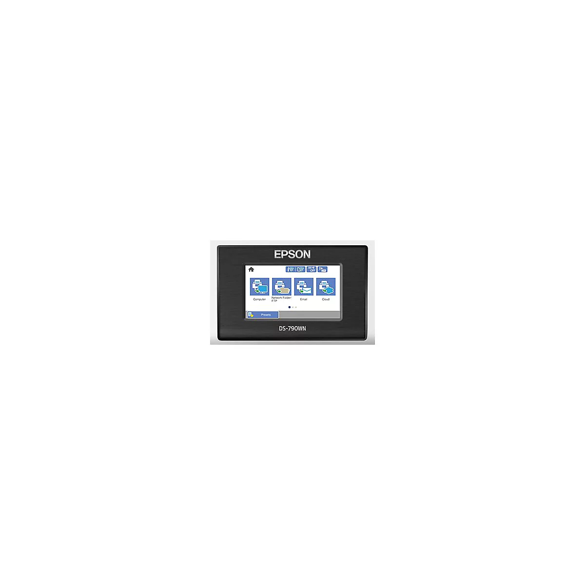 Epson WorkForce DS-790WN - Dokumentenscanner - Duplex - A4/Legal - 600 dpi x 600 dpi - bis zu 45 Seiten/Min. (einfarbig) / bis zu 45 Seiten/Min. (Farbe)