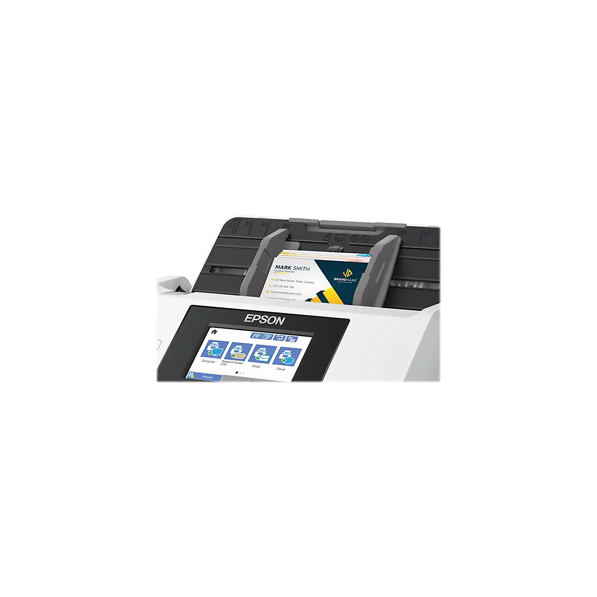 Epson WorkForce DS-790WN - Dokumentenscanner - Duplex - A4/Legal - 600 dpi x 600 dpi - bis zu 45 Seiten/Min. (einfarbig) / bis zu 45 Seiten/Min. (Farbe)