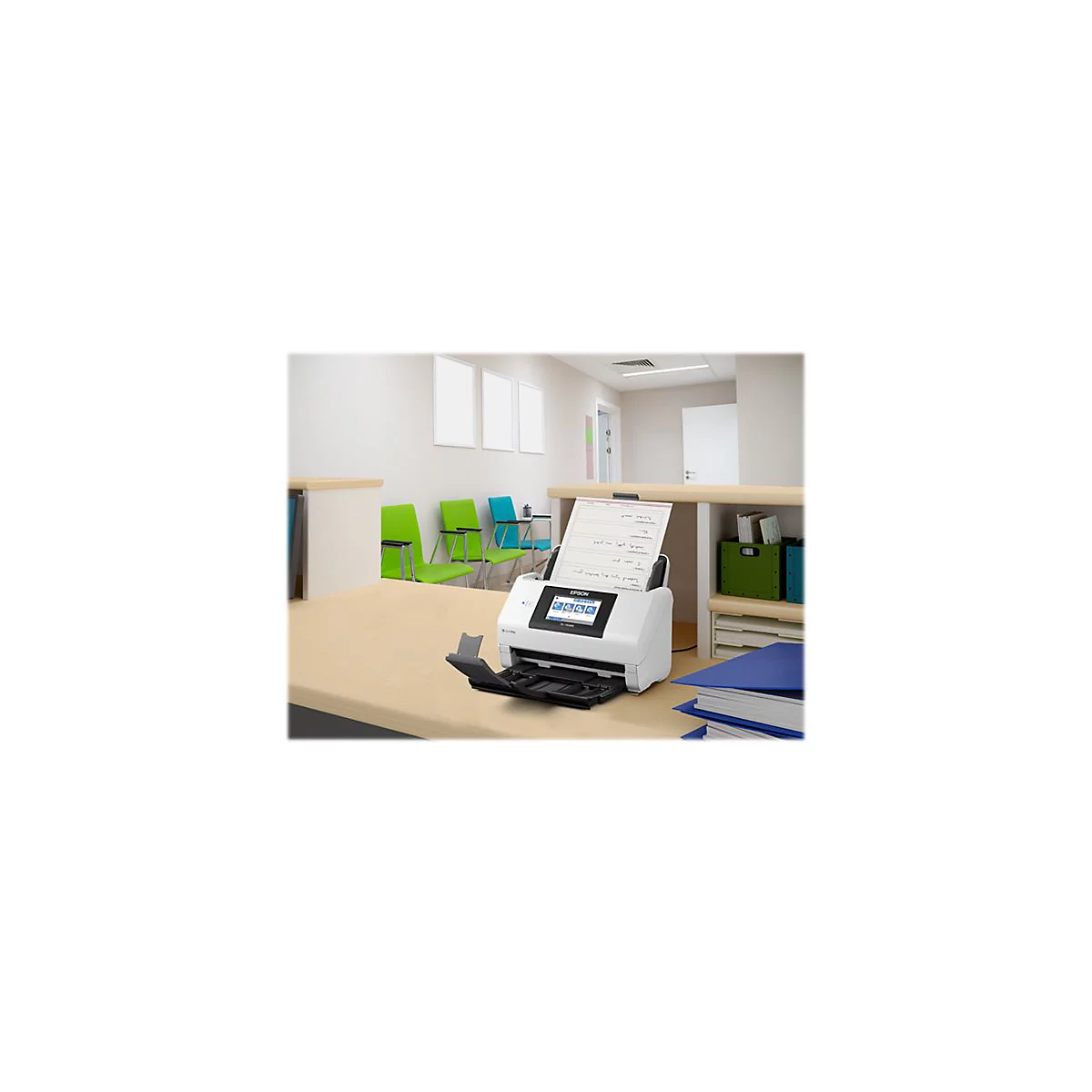 Epson WorkForce DS-790WN - Dokumentenscanner - Duplex - A4/Legal - 600 dpi x 600 dpi - bis zu 45 Seiten/Min. (einfarbig) / bis zu 45 Seiten/Min. (Farbe)