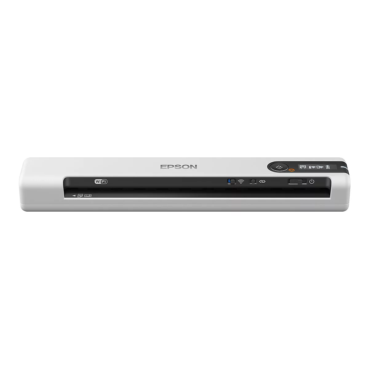 Epson WorkForce DS-80W - Dokumentenscanner - Contact Image Sensor (CIS) - A4 - 600 dpi x 600 dpi - bis zu 15 Seiten/Min. (einfarbig) / bis zu 15 Seiten/Min. (Farbe)