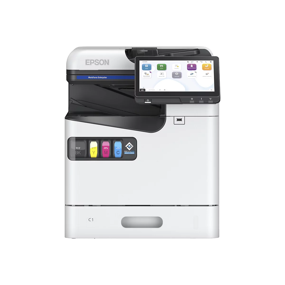 Epson WorkForce Enterprise AM-C550 - Multifunktionsdrucker - Farbe - Tintenstrahl - 215 x 355 mm (Original) - A4 (Medien)