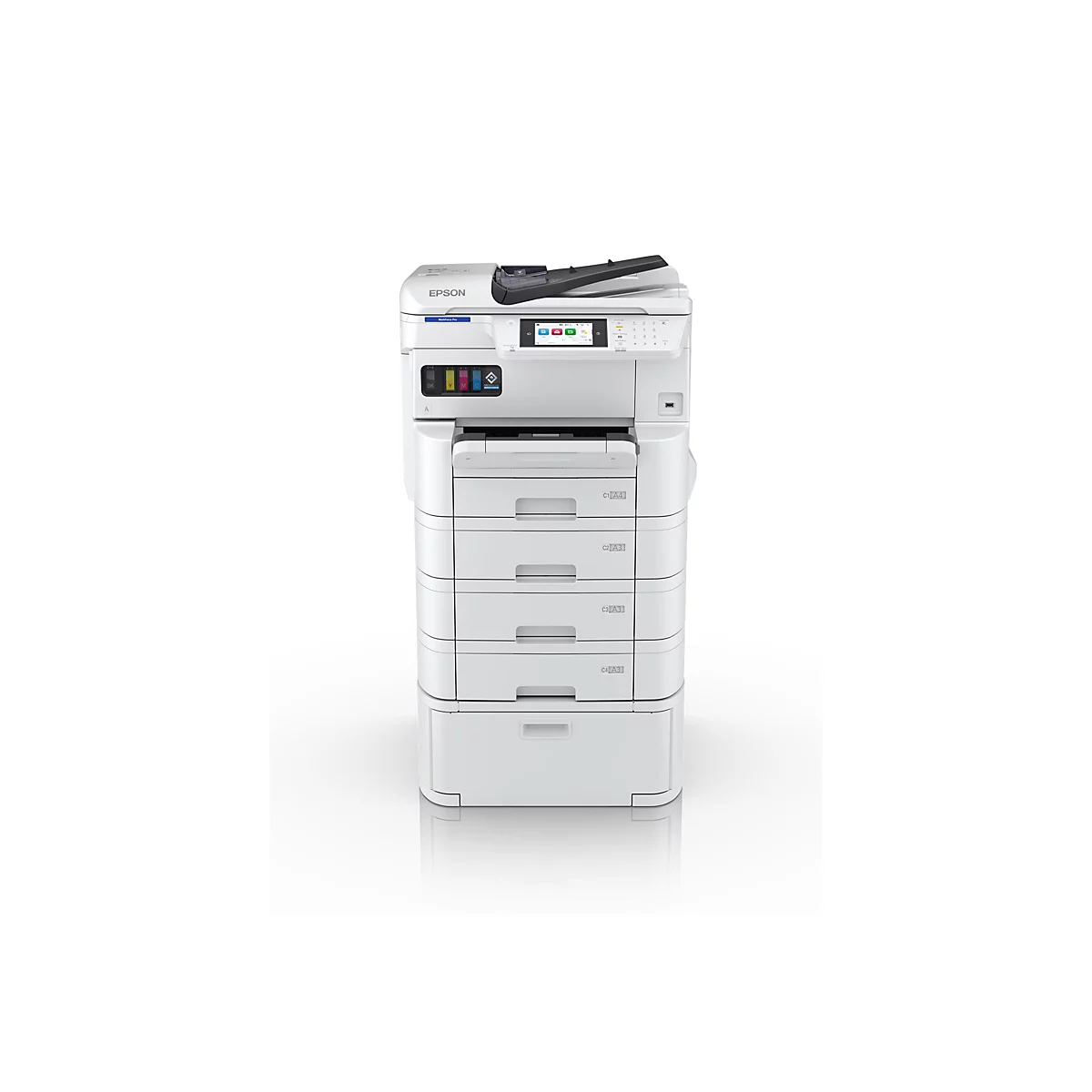 Epson WorkForce Pro EM-C7100DWF - Multifunktionsdrucker - Farbe - Tintenstrahl - A3 (297 x 420 mm) (Original) - A3 (Medien)