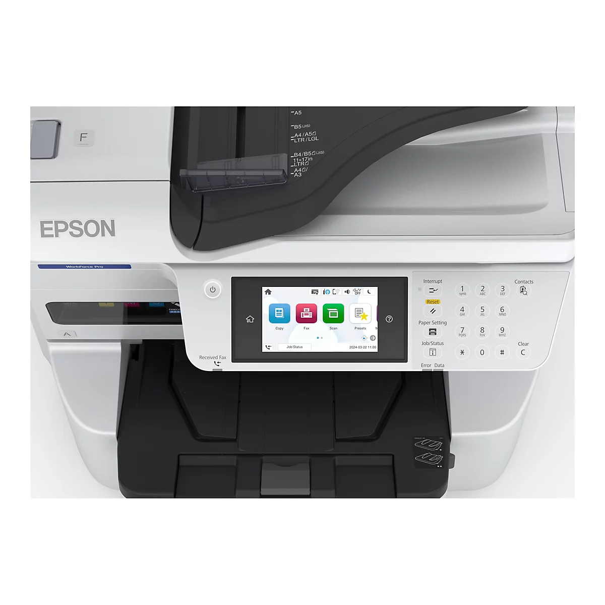 Epson WorkForce Pro EM-C7100DWF - Multifunktionsdrucker - Farbe - Tintenstrahl - A3 (297 x 420 mm) (Original) - A3 (Medien)