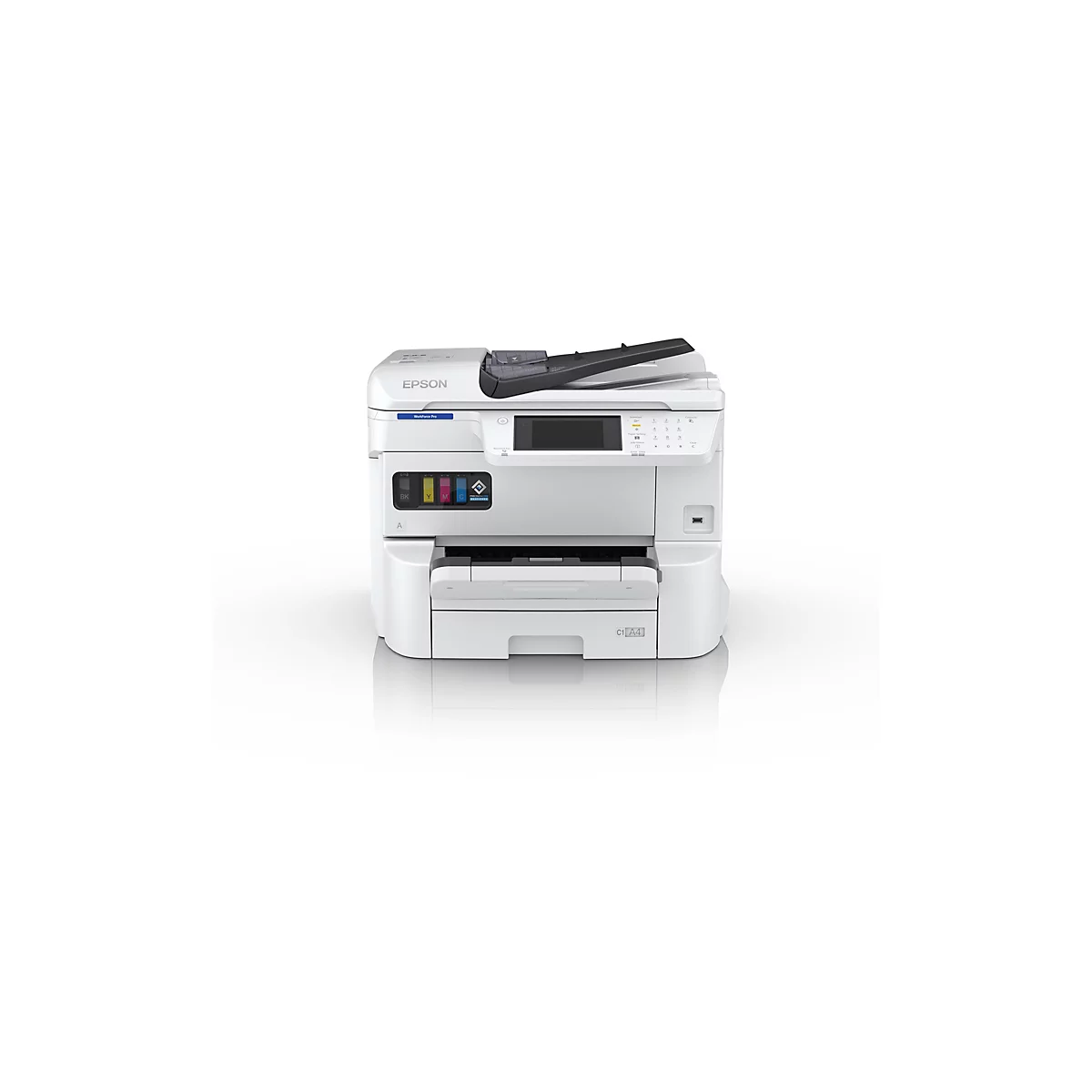 Epson WorkForce Pro EM-C7100DWF - Multifunktionsdrucker - Farbe - Tintenstrahl - A3 (297 x 420 mm) (Original) - A3 (Medien)