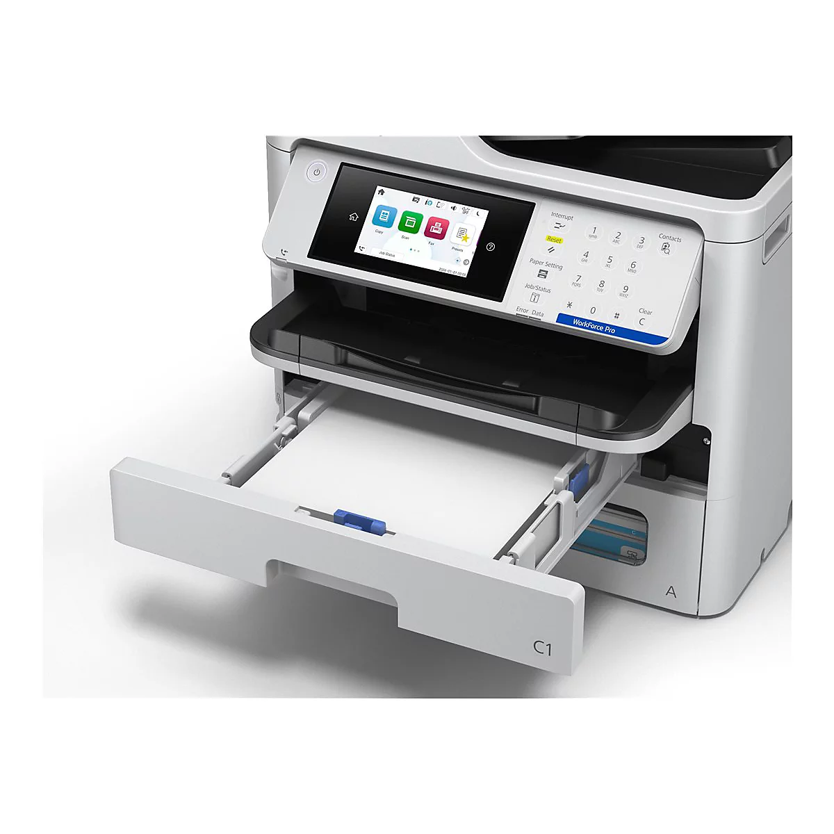 Epson WorkForce Pro EM-C800RDWF - Multifunktionsdrucker - Farbe - Tintenstrahl - A4 (210 x 297 mm) (Original) - A4/Legal (Medien)