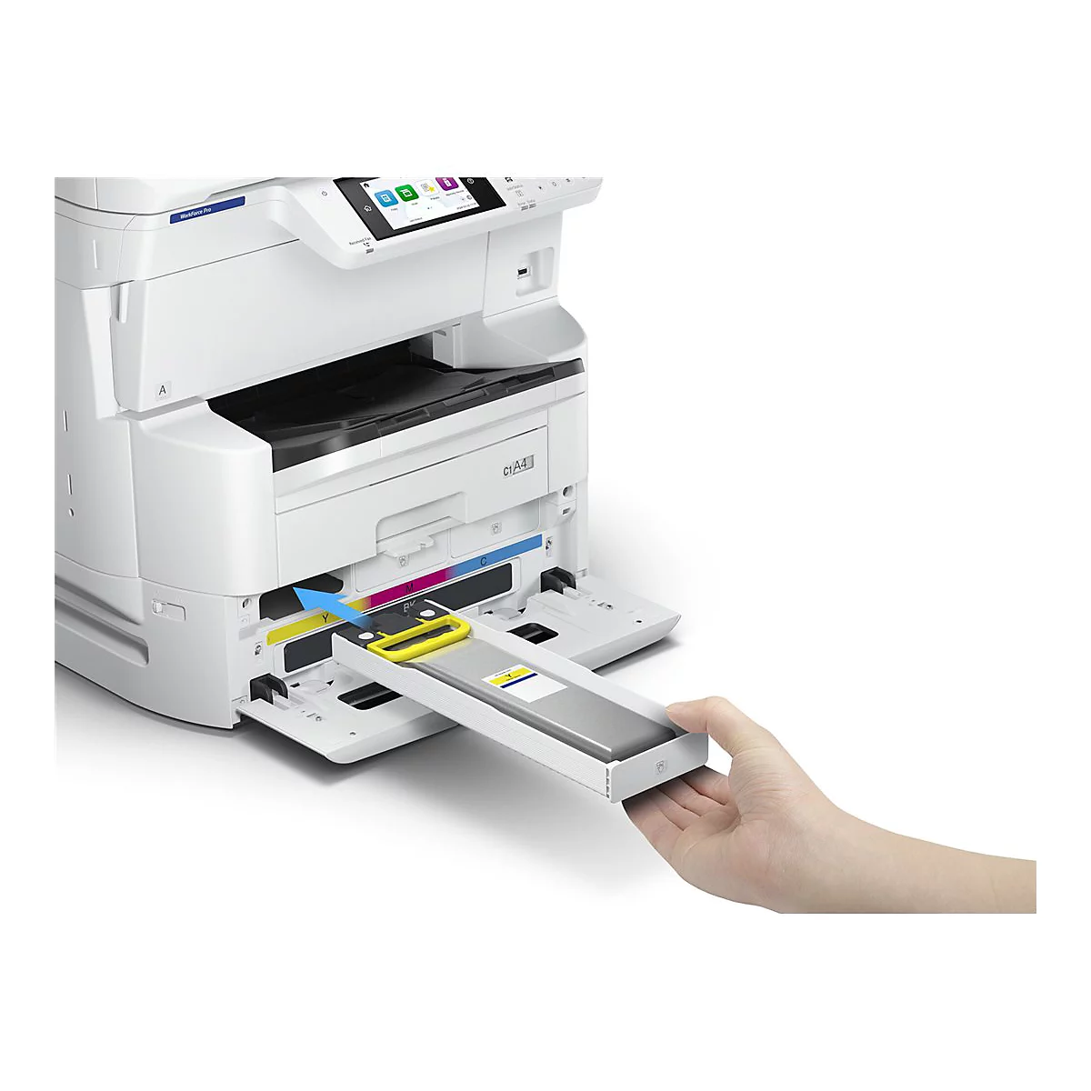 Epson WorkForce Pro EM-C8100RDWF - Multifunktionsdrucker - Farbe - Tintenstrahl - A3 (Medien) - bis zu 22 Seiten/Min. (Kopieren)