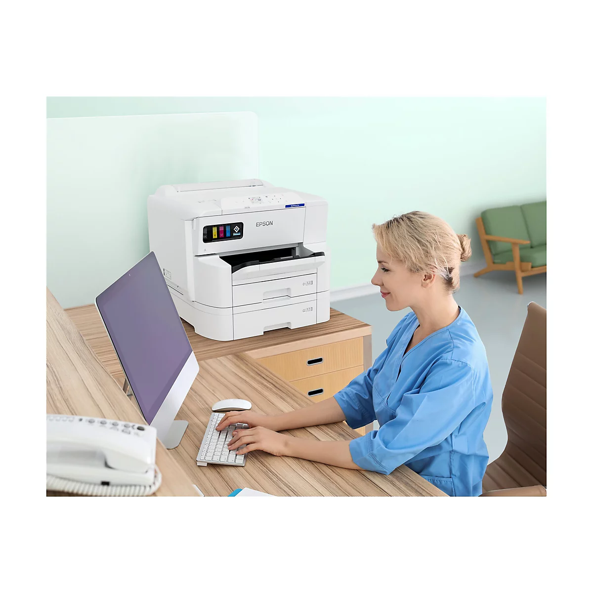 Epson WorkForce Pro EP-C7000DW - Drucker - Farbe - Duplex - Tintenstrahl - A3