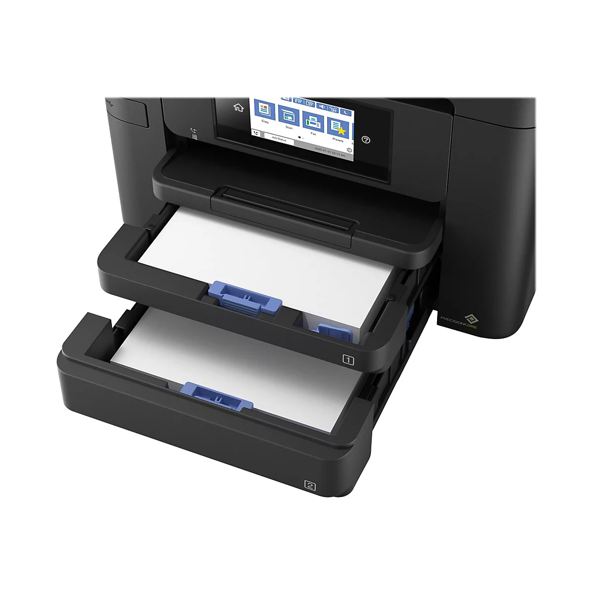 Epson WorkForce Pro WF-4830DTWF - Multifunktionsdrucker - Farbe - Tintenstrahl - A4/Legal (Medien) - bis zu 25 Seiten/Min. (Drucken)