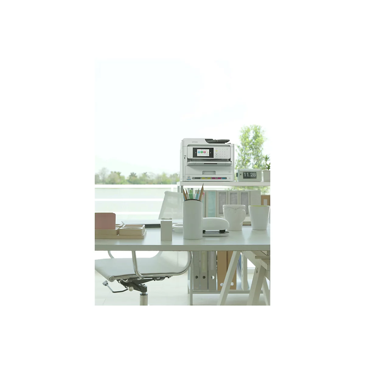 Epson WorkForce Pro WF-C5890DWF BAM - Multifunktionsdrucker - Farbe - Tintenstrahl - A4/Legal (Medien) - bis zu 25 Seiten/Min. (Drucken)
