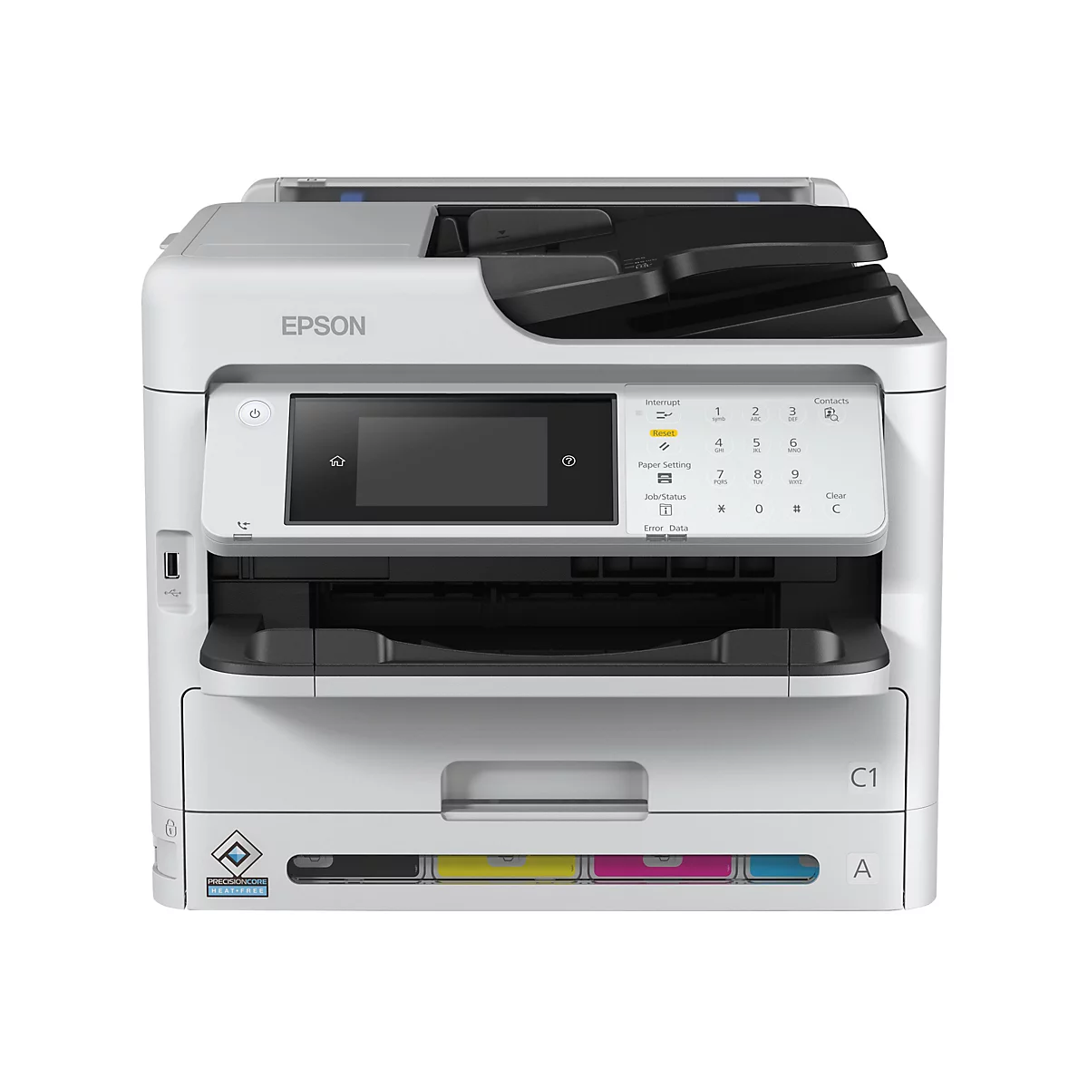 Epson WorkForce Pro WF-C5890DWF BAM - Multifunktionsdrucker - Farbe - Tintenstrahl - A4/Legal (Medien) - bis zu 25 Seiten/Min. (Drucken)