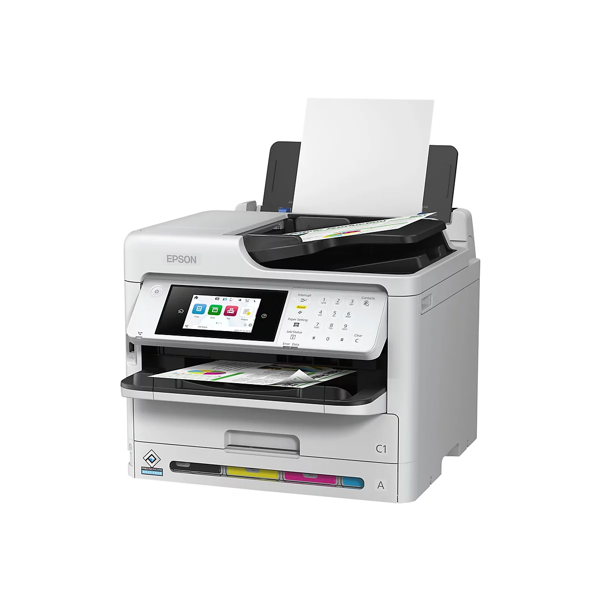 Epson WorkForce Pro WF-C5890DWF BAM - Multifunktionsdrucker - Farbe - Tintenstrahl - A4/Legal (Medien) - bis zu 25 Seiten/Min. (Drucken)