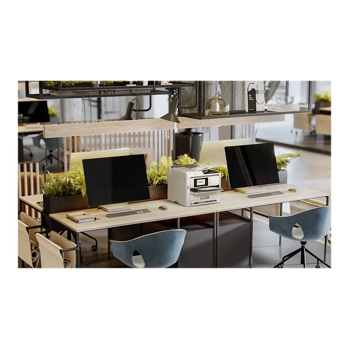 Epson WorkForce Pro WF-C5890DWF - Multifunktionsdrucker - Farbe - Tintenstrahl - A4/Legal (Medien) - bis zu 25 Seiten/Min. (Drucken)