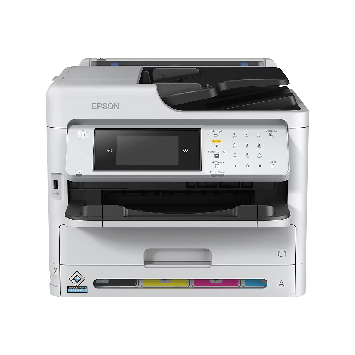 Epson WorkForce Pro WF-C5890DWF - Multifunktionsdrucker - Farbe - Tintenstrahl - A4/Legal (Medien) - bis zu 25 Seiten/Min. (Drucken)