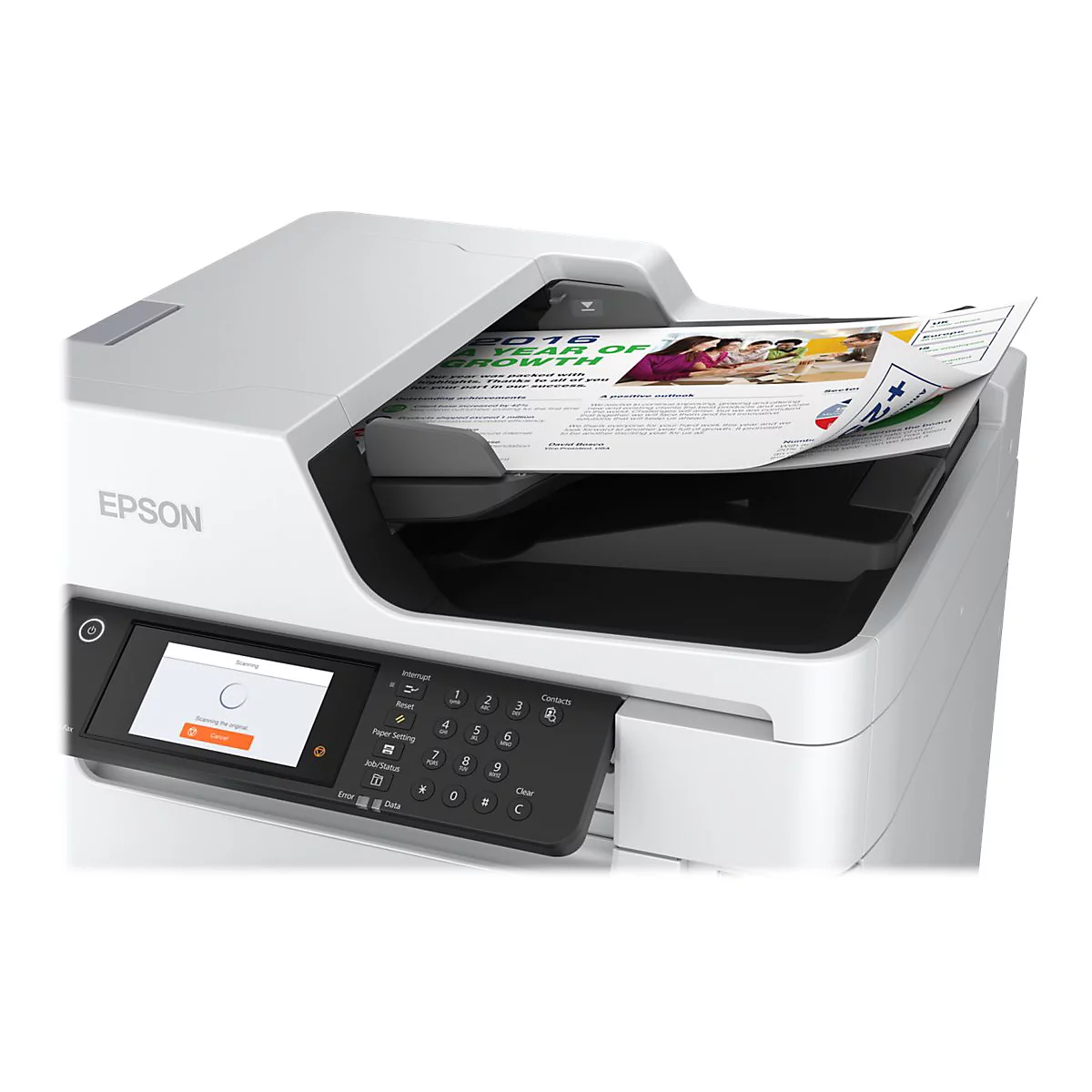 Epson WorkForce Pro WF-C879RDWF BAM - Multifunktionsdrucker - Farbe - Tintenstrahl - A3 (297 x 420 mm) (Original) - A3 (Medien)