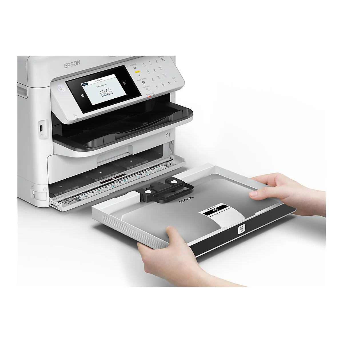 Epson WorkForce Pro WF-M5899DWF - Multifunktionsdrucker - s/w - Tintenstrahl - 216 x 297 mm (Original) - A4/Legal (Medien)