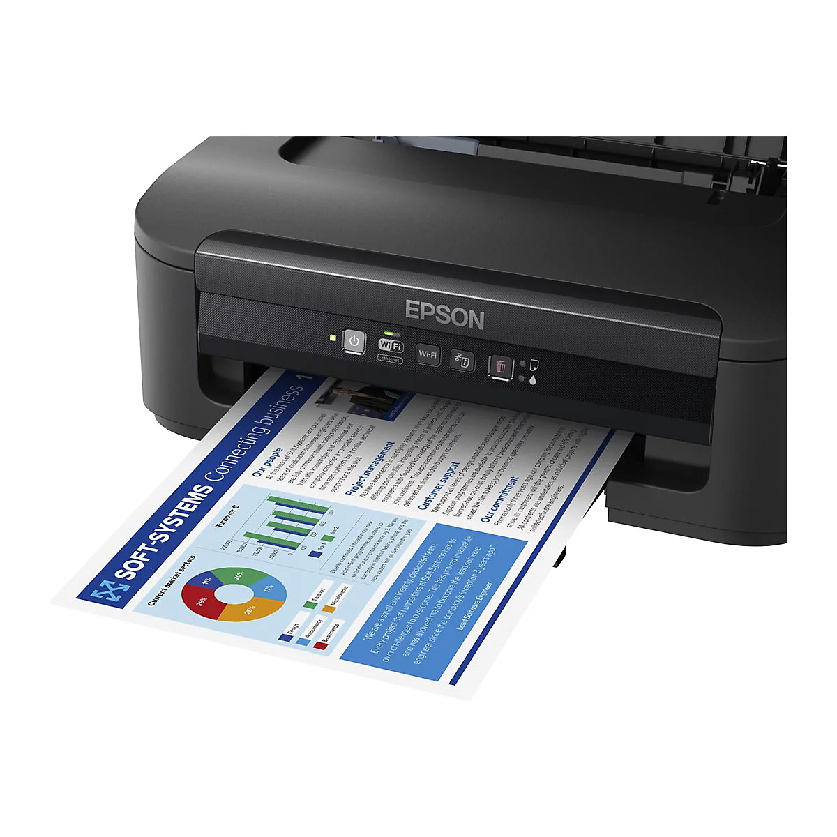 Epson WorkForce WF-2110W - Drucker - Farbe - Tintenstrahl - A4/Legal - 5760 x 1440 dpi