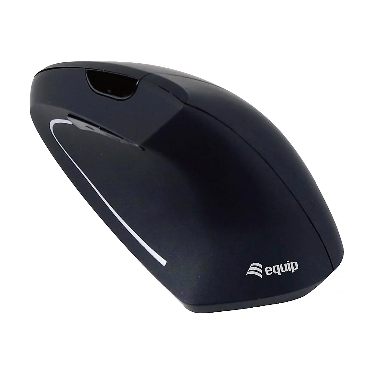 equip 245110 - Vertikale Maus - ergonomisch - Für Rechtshänder - kabellos - 2.4 GHz
