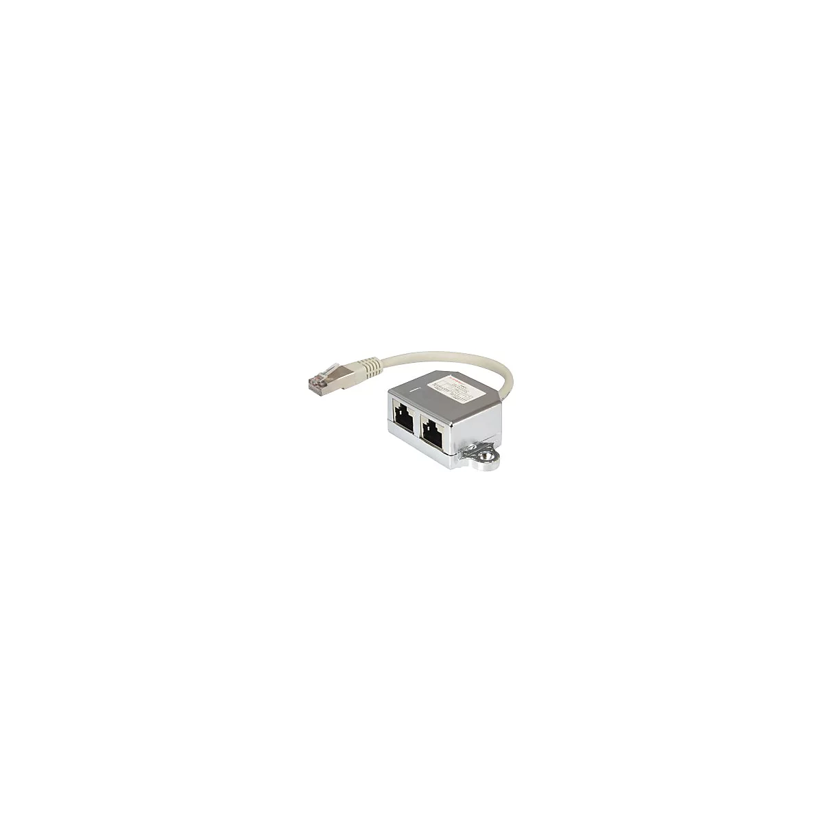Equip Life - Netzwerk-Splitter - RJ-45 (W) zu RJ-45 (M) - 15 cm - abgeschirmt - CAT 5e