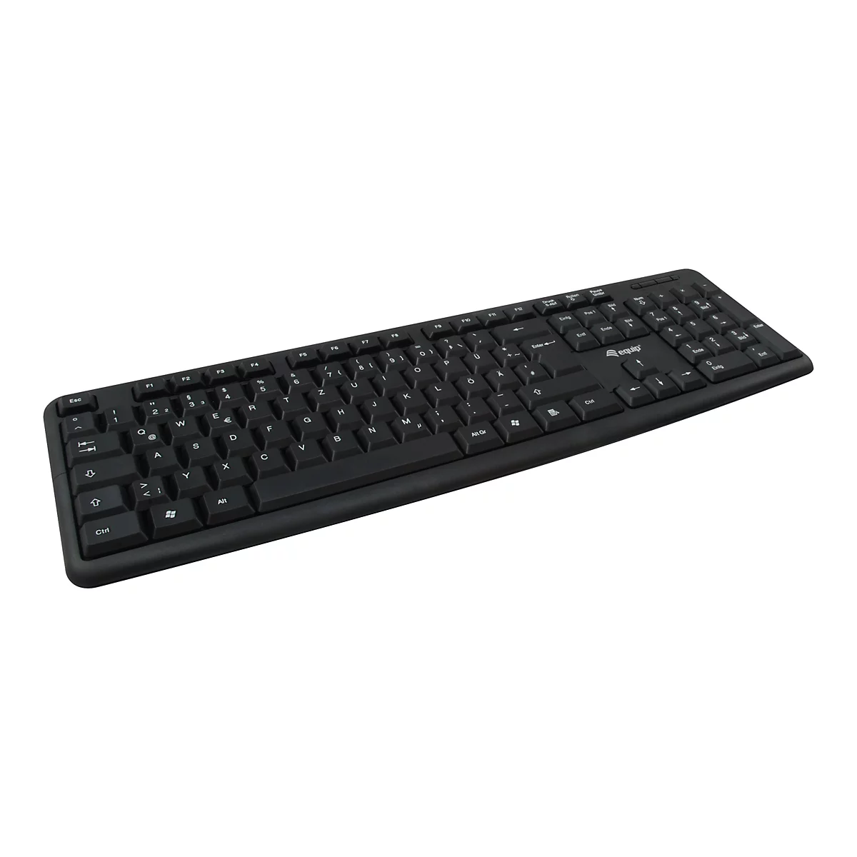 equip Life - Tastatur-und-Maus-Set - Deutsch - Schwarz