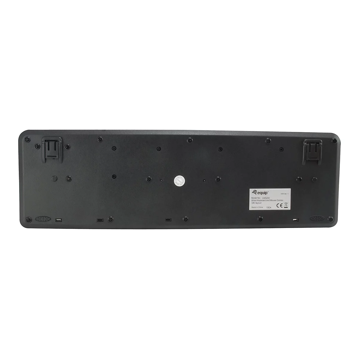 equip Life - Tastatur-und-Maus-Set - Portugiesisch - Schwarz