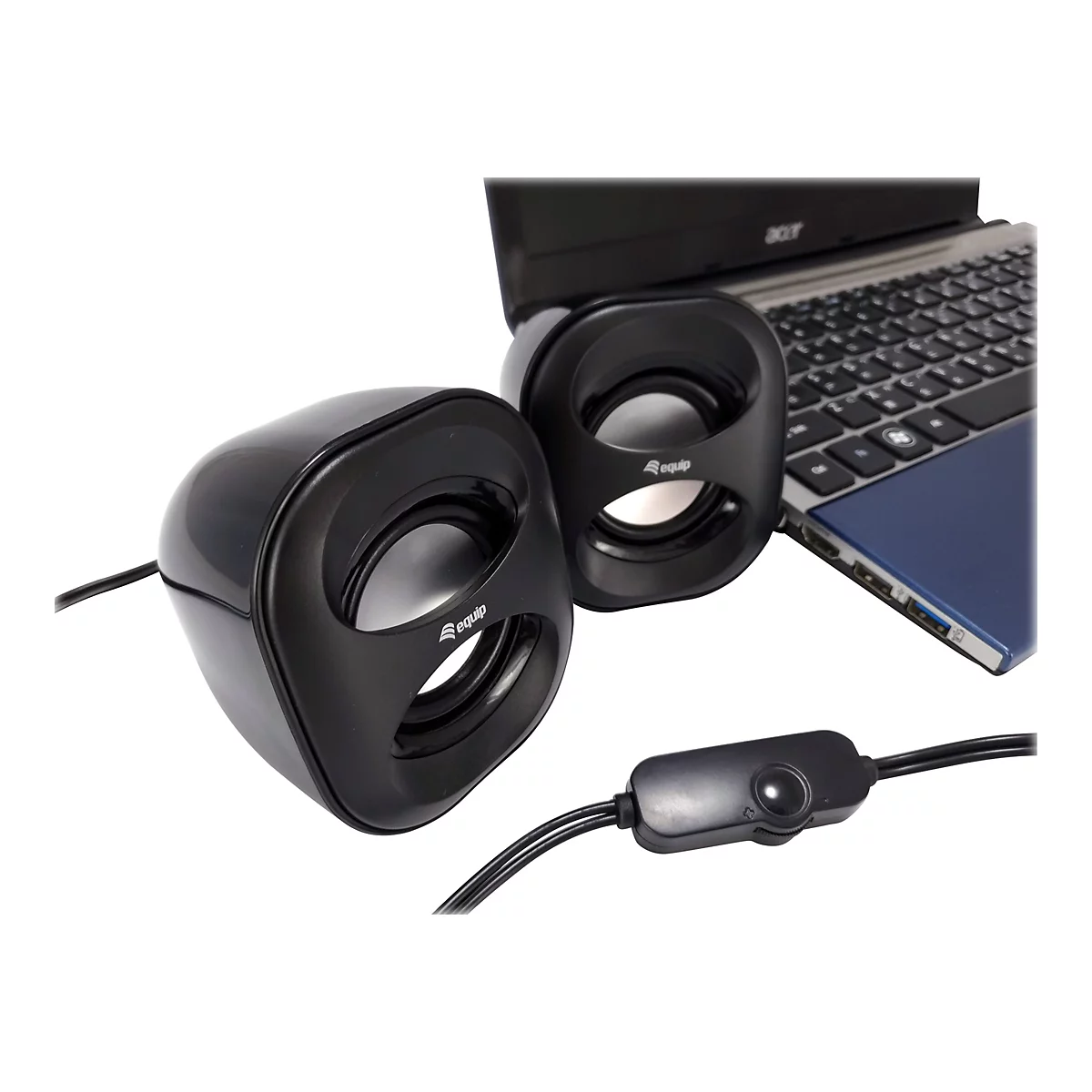 equip Mini USB - Lautsprecher - für PC