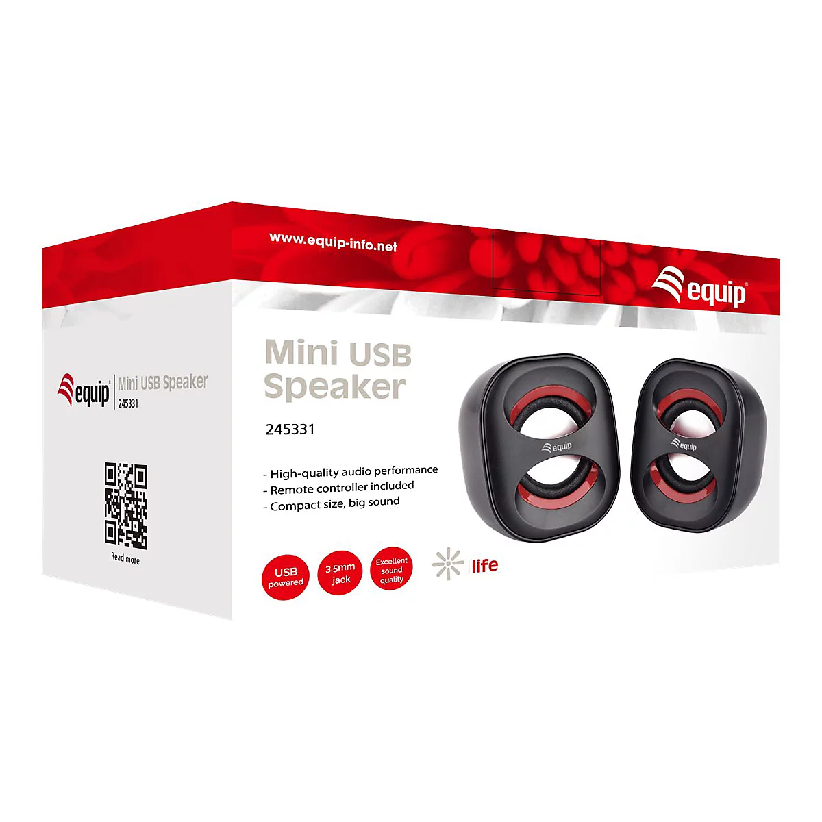 equip Mini USB - Lautsprecher - für PC