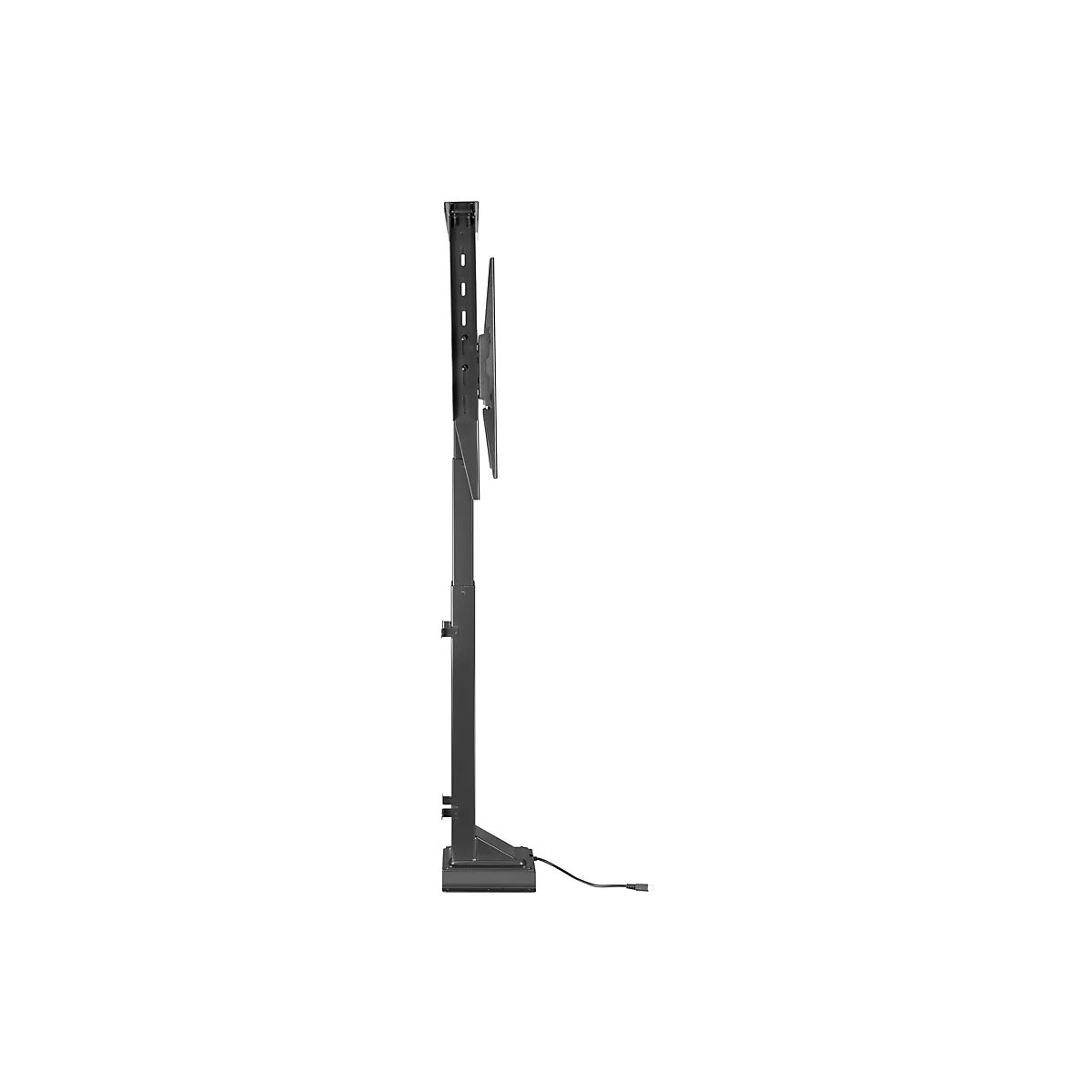 Equip Pro - Aufstellung - motorisiert - für LCD TV - Kunststoff, Aluminium, Stahl - Schwarz