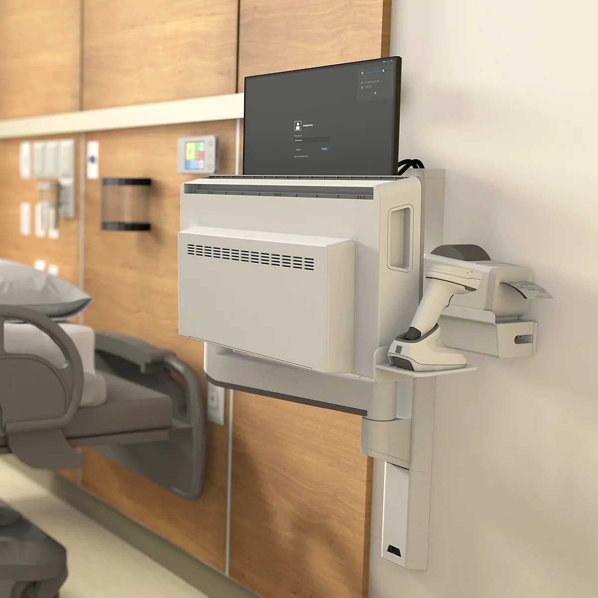 Ergotron CareFit Combo System 