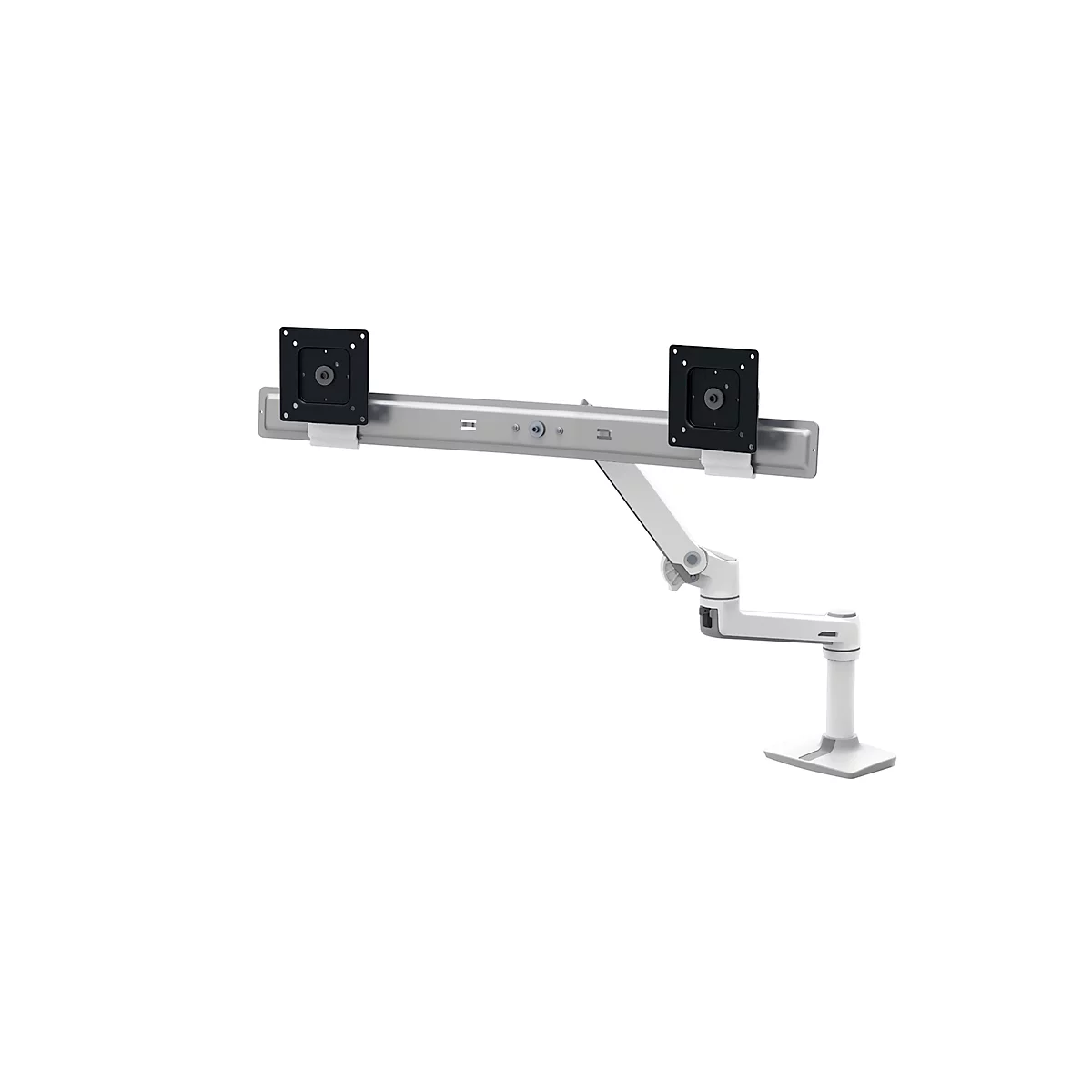 Ergotron Direkt-Schreibtischarm LX Dual, f. 2 Monitore, m. Tischklemme, bis 10 kg