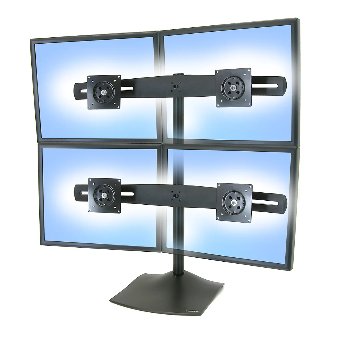 Ergotron DS100 Standfuß für 4 Monitore