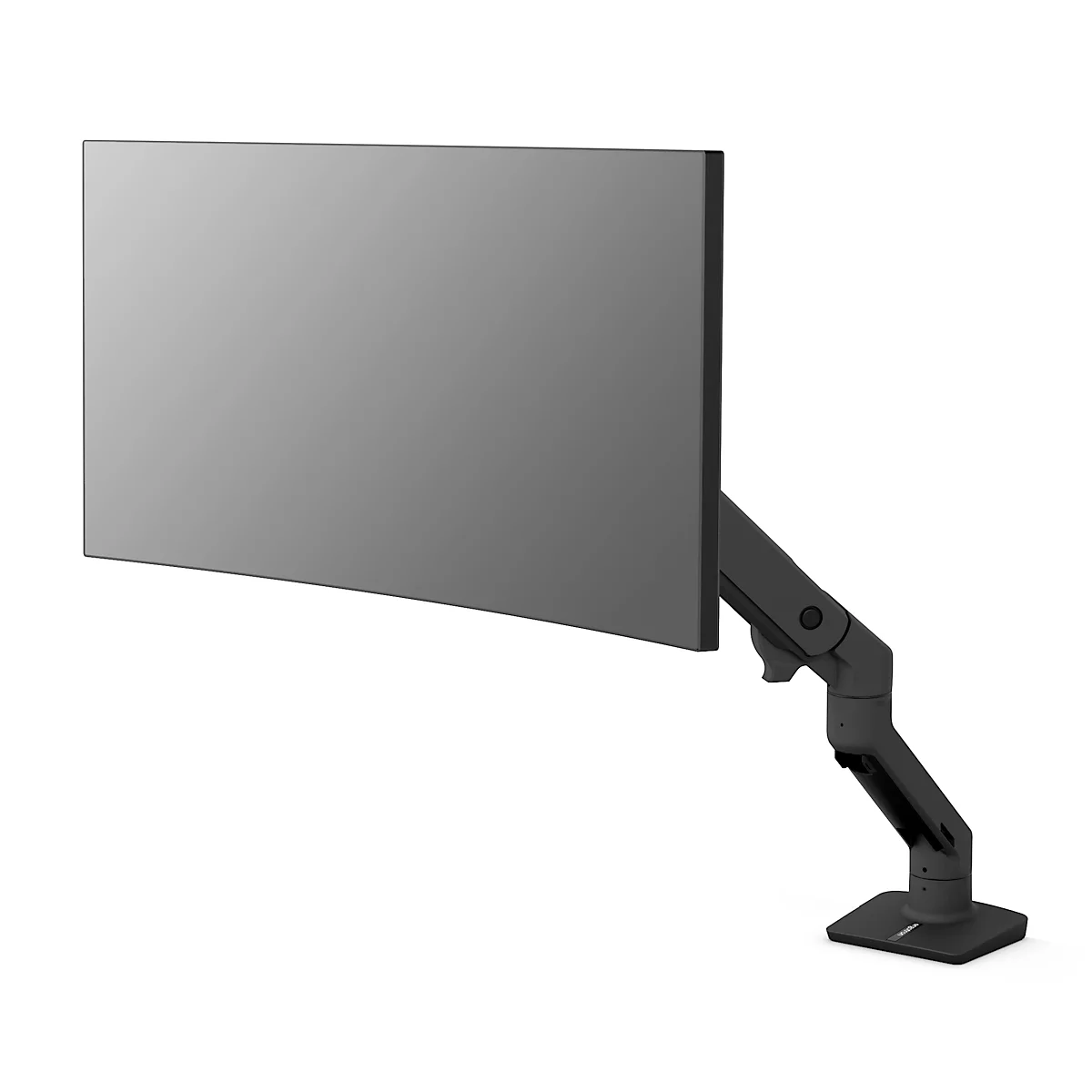 Ergotron HX enkele monitorarm, tot 49', in hoogte/diepte verstelbaar, kantelfunctie, VESA, mat zwart