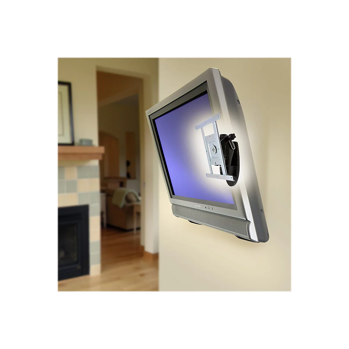 Ergotron LX HD - kit de montage - pour TV - noir