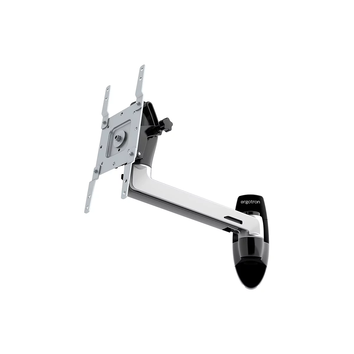 Ergotron LX HD Wall Mount Swing Arm - Befestigungskit (Schwenkarm) - für TV - Aluminium - Bildschirmgröße: up to 124.5 cm (up to 49') - Wandmontage