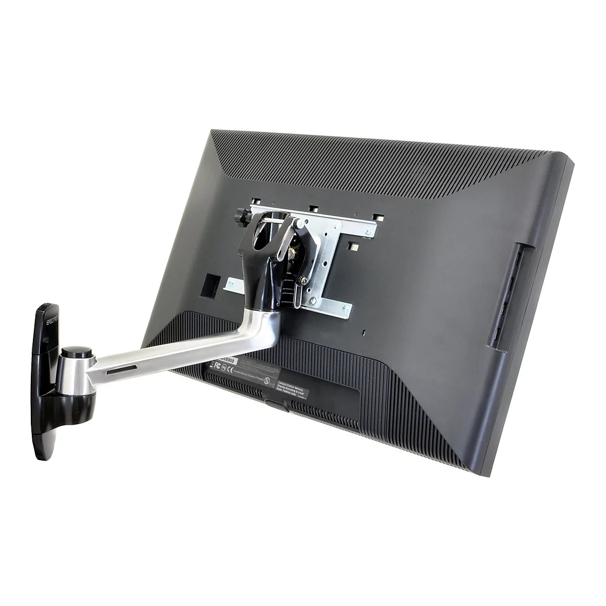 Ergotron LX HD Wall Mount Swing Arm - Befestigungskit (Schwenkarm) - für TV - Aluminium - Bildschirmgröße: up to 124.5 cm (up to 49') - Wandmontage