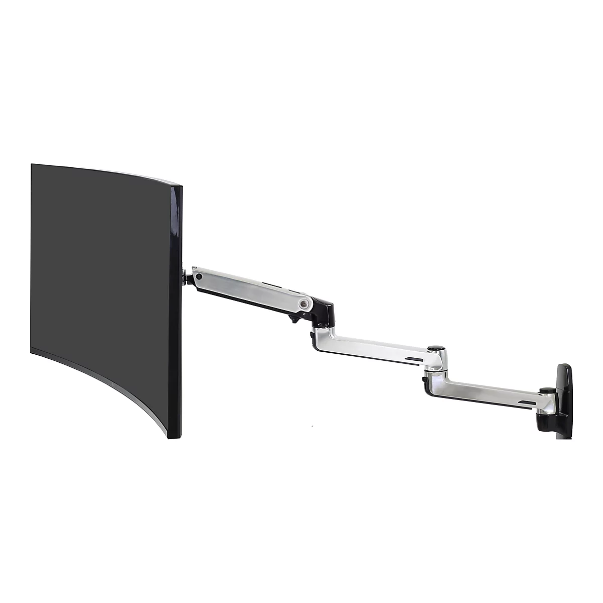 Ergotron LX - Montagekomponente (9 Zoll Verlängerungsarm, Abschlusskappe) - für LCD-Display - Aluminium - Aluminium - Armmontage
