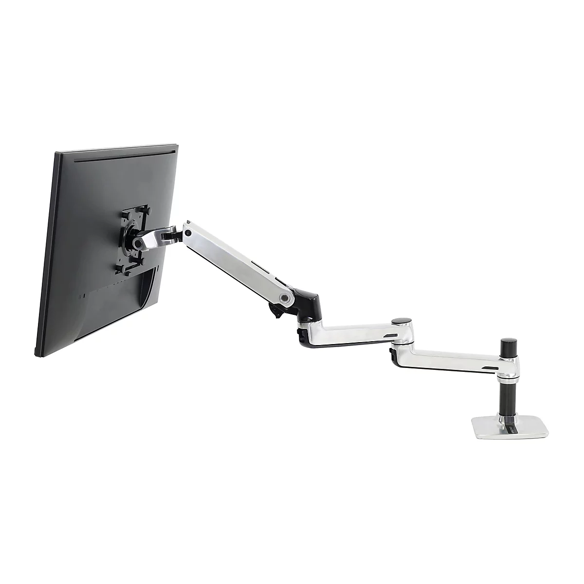 Ergotron LX - Montagekomponente (9 Zoll Verlängerungsarm, Abschlusskappe) - für LCD-Display - Aluminium - Aluminium - Armmontage