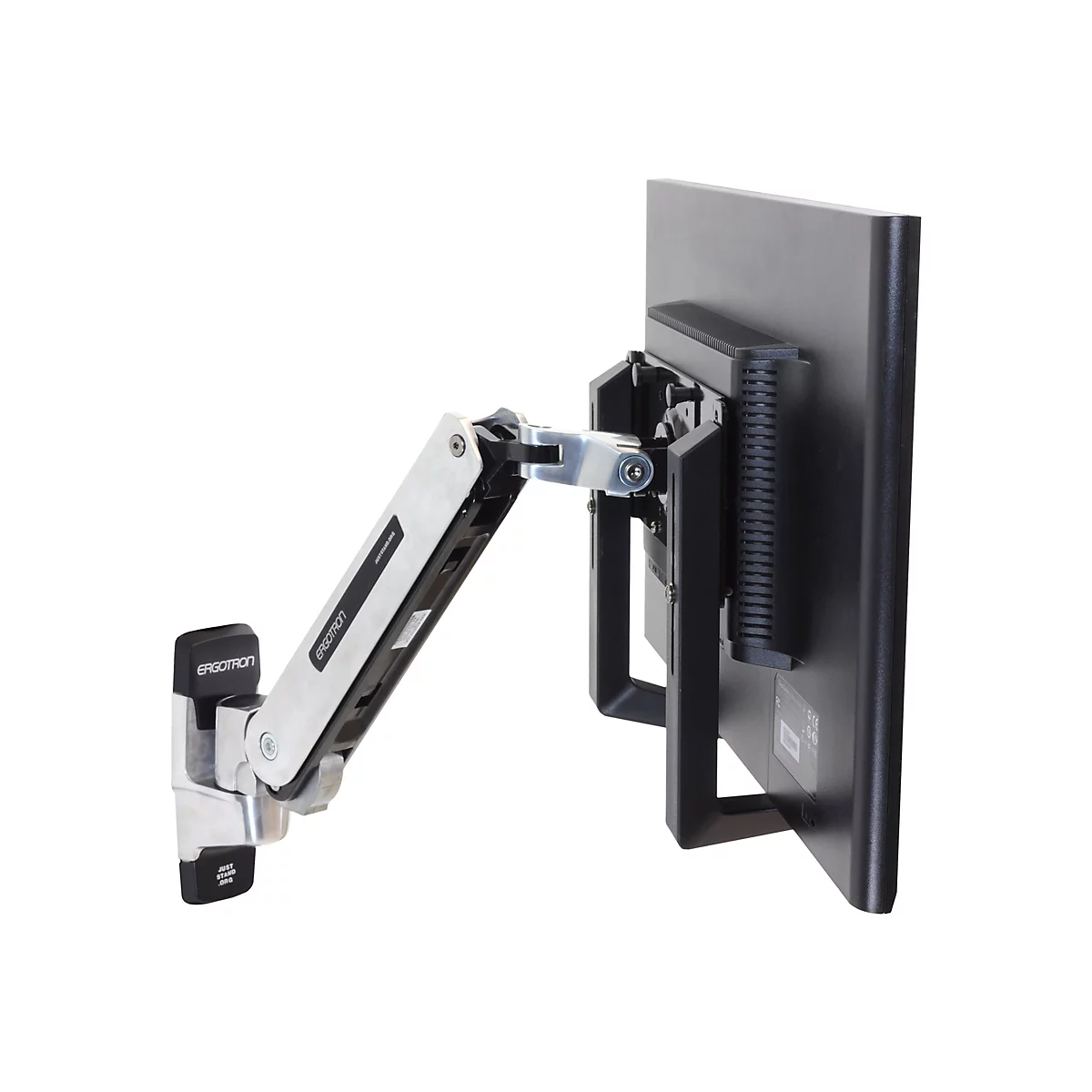 Ergotron - Montagekomponente (Griff, Anschlussplatte) - für LCD-Display - Schwarz - Bildschirmgröße: bis zu 81,3 cm (bis zu 32 Zoll) - für P/N: 45-353-026, 45-475-216, 45-509-224, 45-630-224