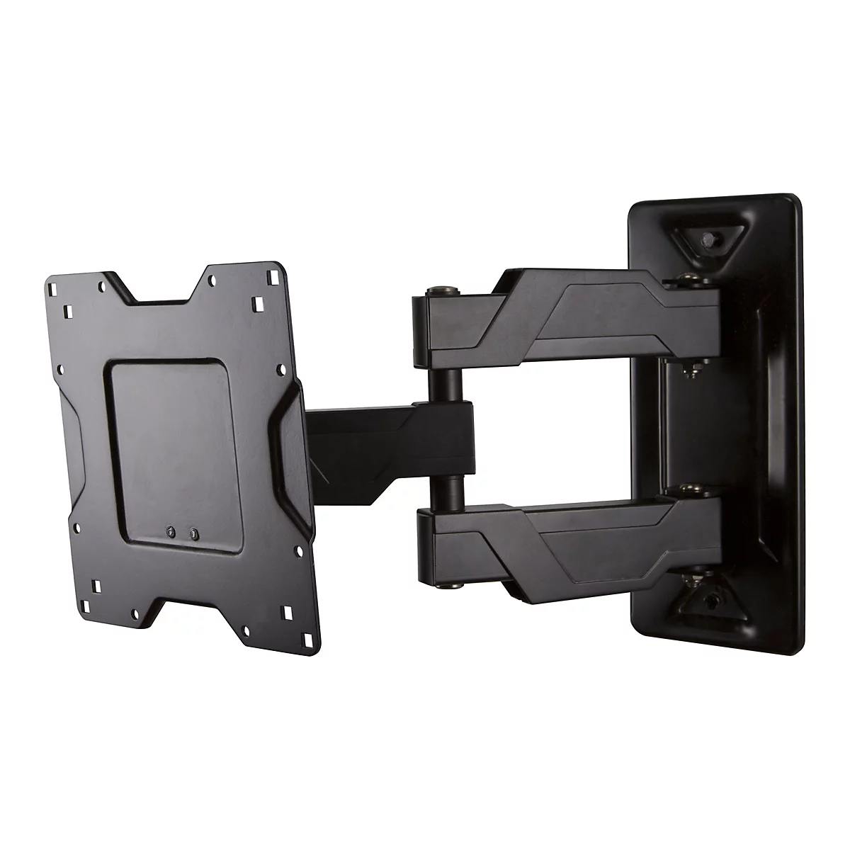 Ergotron Neo-Flex - Befestigungskit (Wandplatte, Tragarm, Monitorplatte, Kabelführungskomponenten, 4 Spinnenadapter) - stark belastbar - für Flachbildschirm - stranggepresstes Aluminium - Schwarz