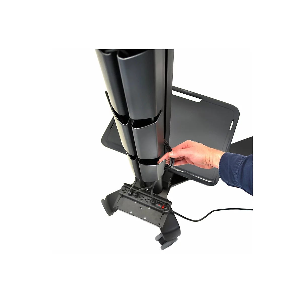 Ergotron Neo-Flex Mobile MediaCenter VHD - Wagen - Konstante Krafttechnologie - für LCD-Display - Kapazität 22,7 - 40,8 kg