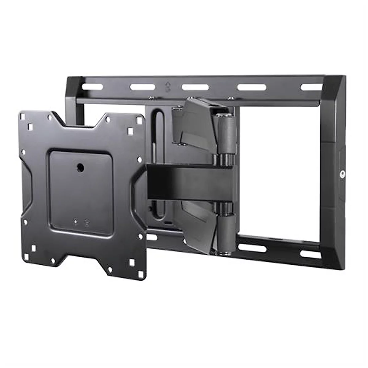 ergotron® Neo-Flex® UHD Monitorwandhalterung, für 1 Display bis 70″ & bis 54,4 kg, neig- & schwenkbar, Kabelführung, VESA, Montagematerial, schwarz