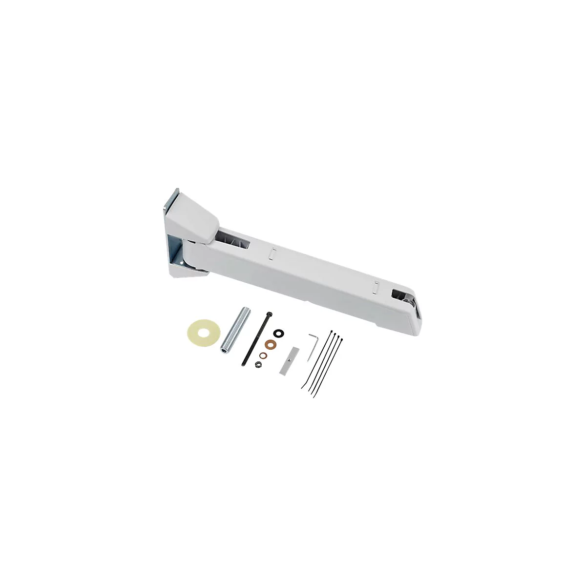 Ergotron Sit-Stand Combo Extender - Montagekomponente (Verlängerungsarm, Wandschienenhalterung, Armabdeckung) - Aluminium, hochwertiger Kunststoff - weiß
