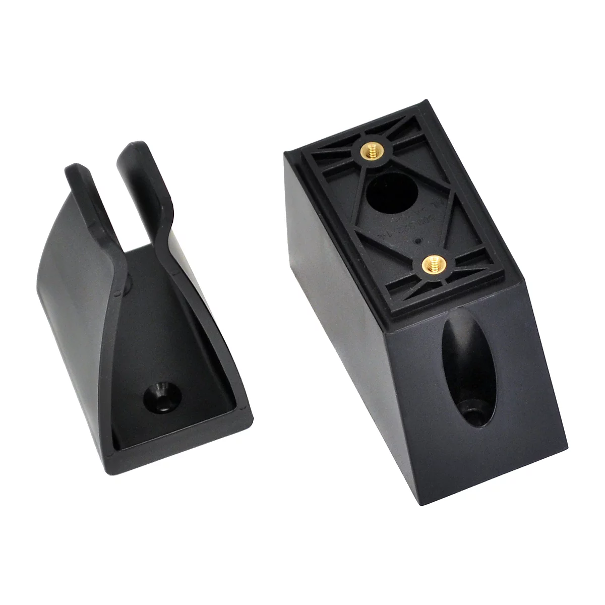 Ergotron - Strichcode-Scanner-Halterung - geeignet für Wandmontage - Schwarz - für P/N: 45-353-026, 45-354-026