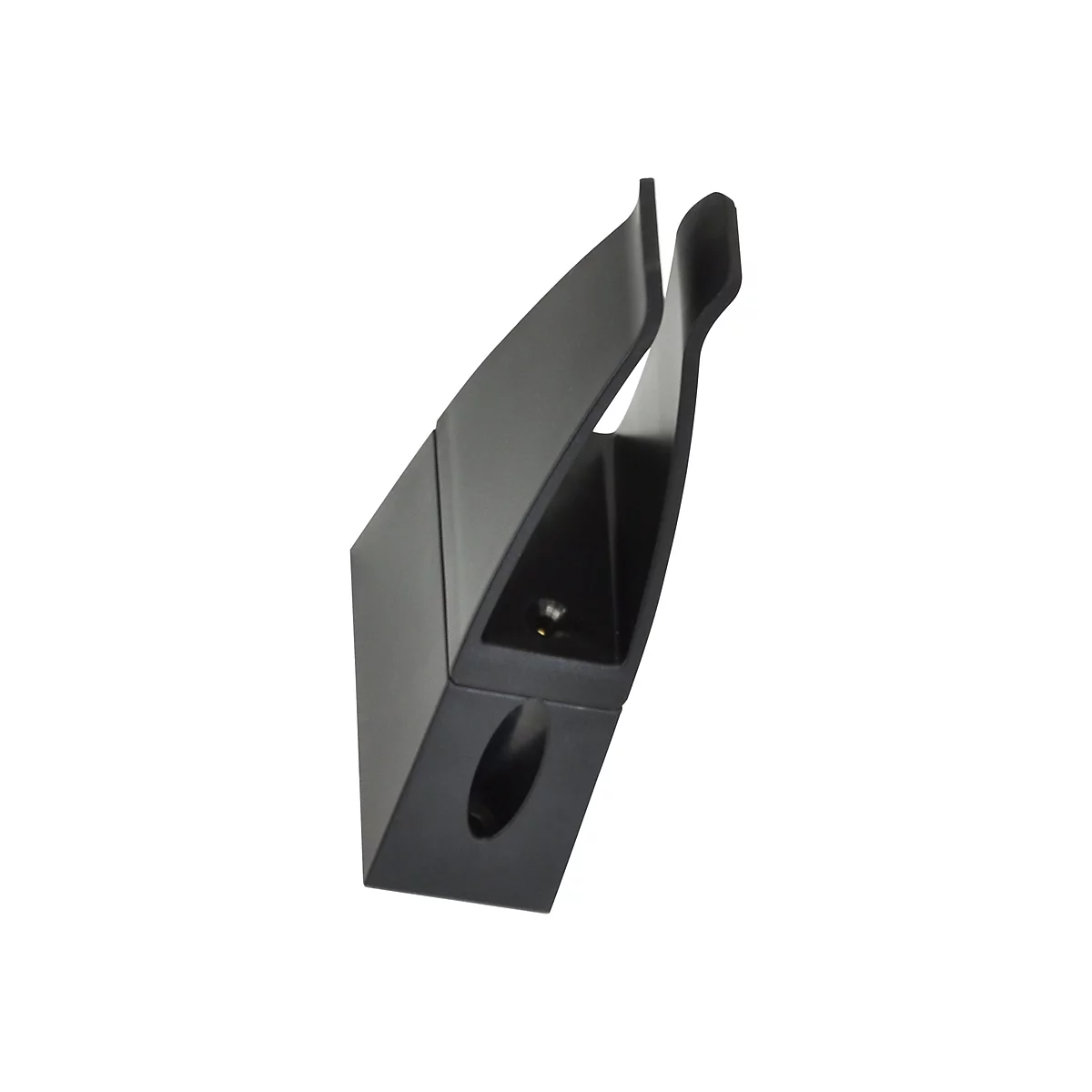 Ergotron - Strichcode-Scanner-Halterung - geeignet für Wandmontage - Schwarz - für P/N: 45-353-026, 45-354-026