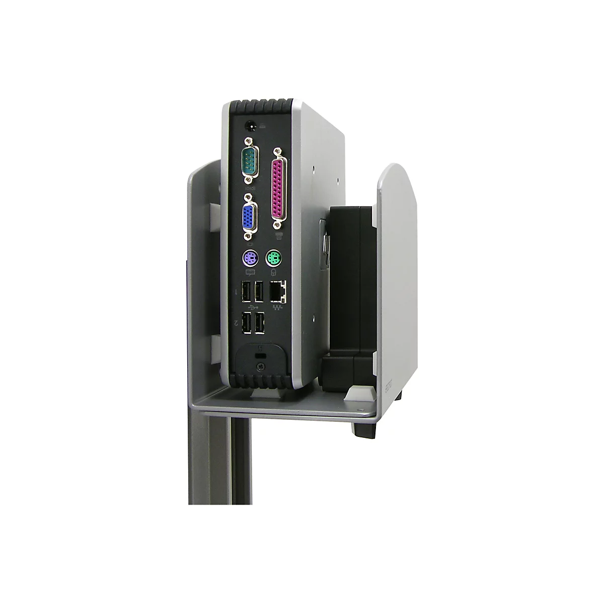 Ergotron - Systemschrankhalterung (vertikal) - Universal - Silber - für P/N: 45-353-026, 45-354-026