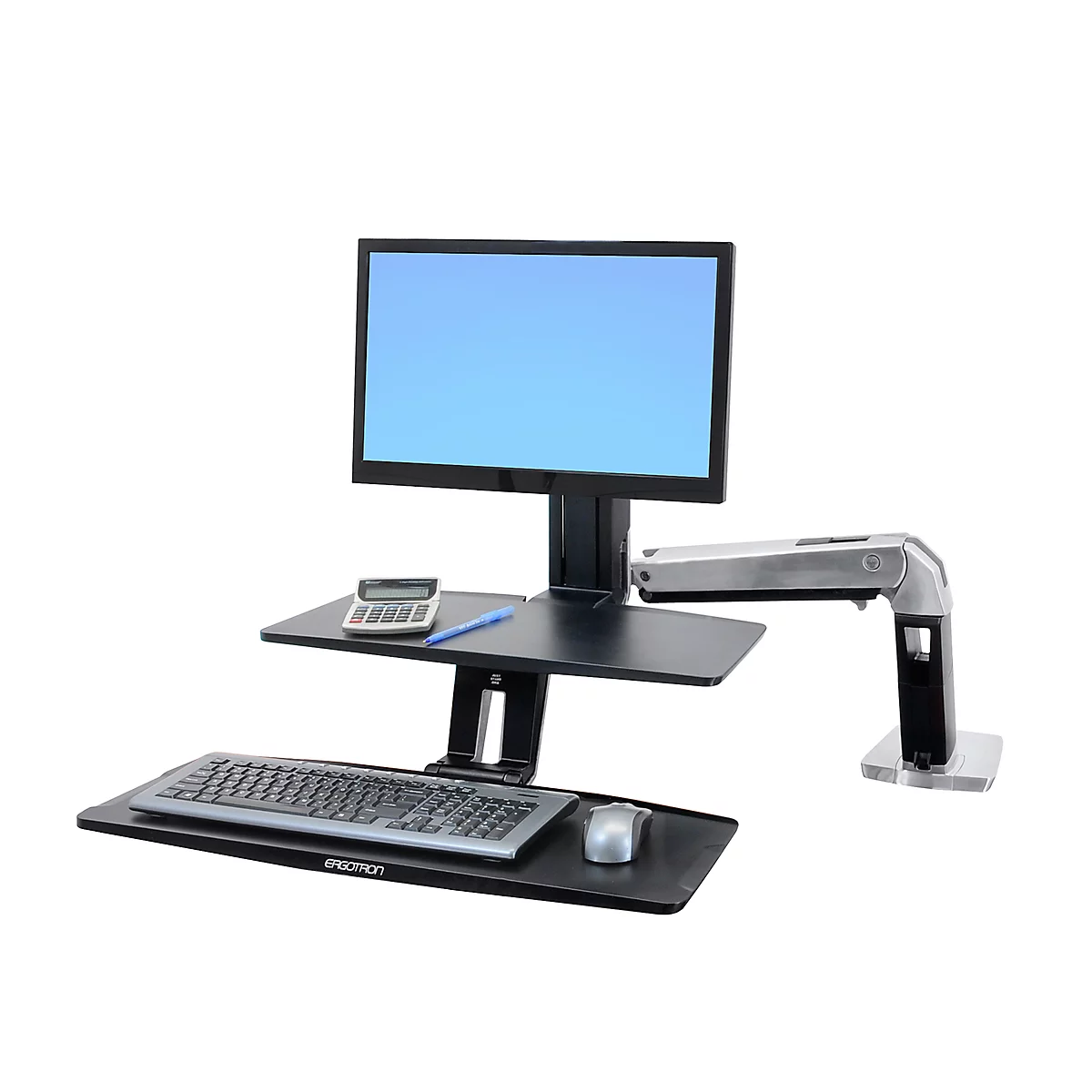 Ergotron WorkFit-A Steharbeitsplatzlösung