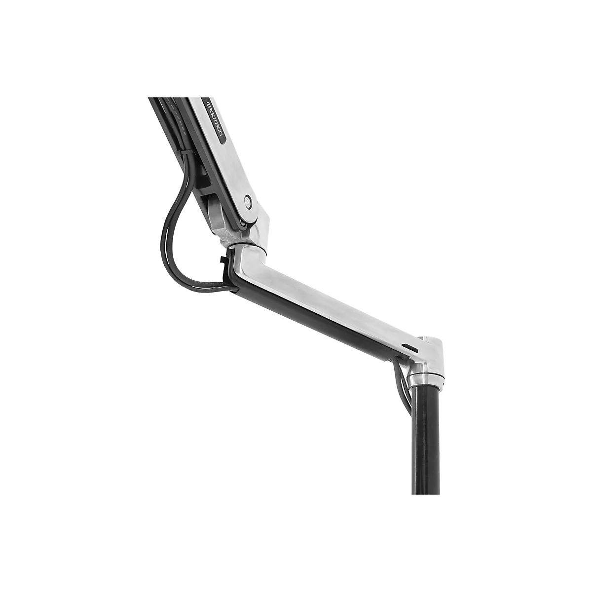 Ergotron WorkFit-LX - Stehender Tischwandler - Polished Aluminum