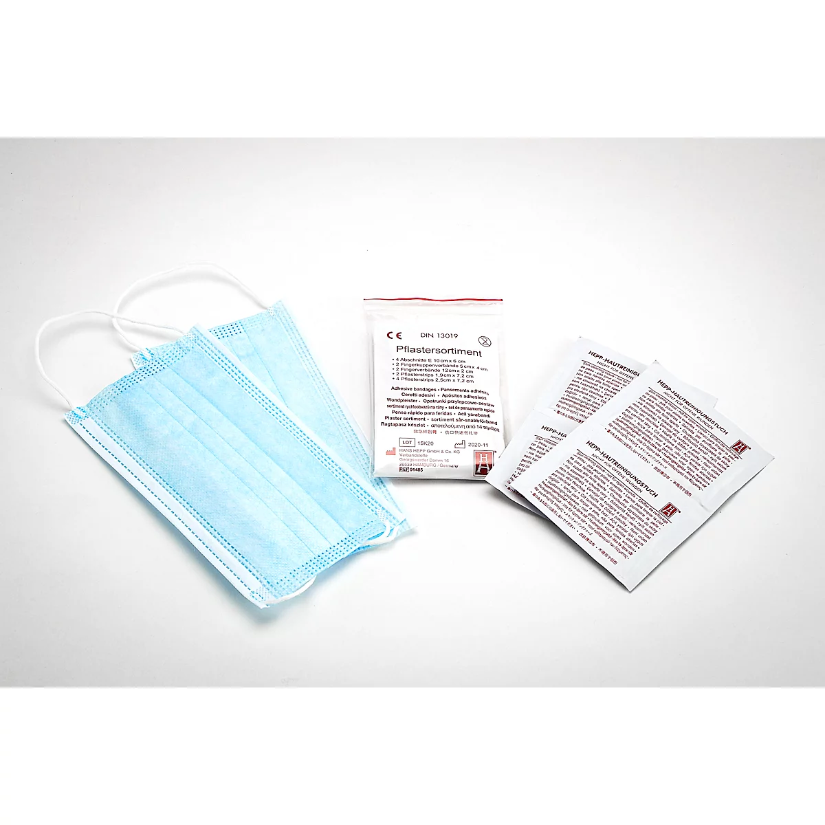 Erste-Hilfe Ergänzungs-Set First Aid Only, 20-teiliger Inhalt gemäß DIN 13157, in Polybag