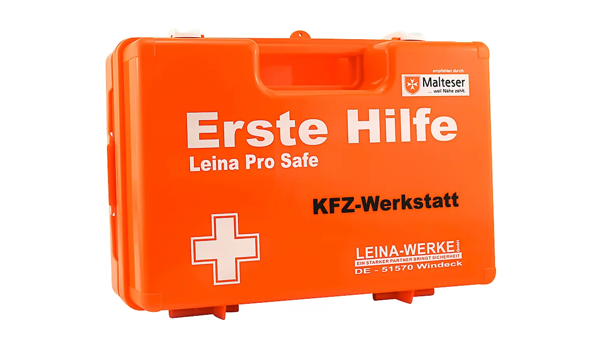 Erste Hilfe-Koffer Pro Safe AT, ABS-Kunststoff, Orange, Inhalt gem. ÖNORM Z  1020 Typ I günstig kaufen